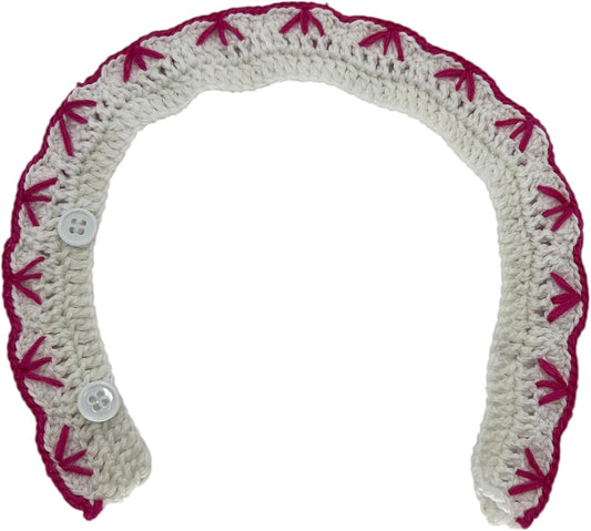 Knitted cat and Dog Collar, cat and Dog bib, cat and Dog Accessories, Pet Accessories, Crocheted Cat Collar, Bow Tie Cat and Dog Collar