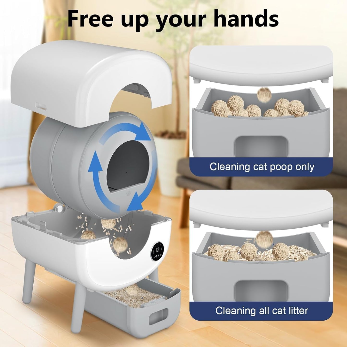 Cumrige Self Cleaning Litter Box